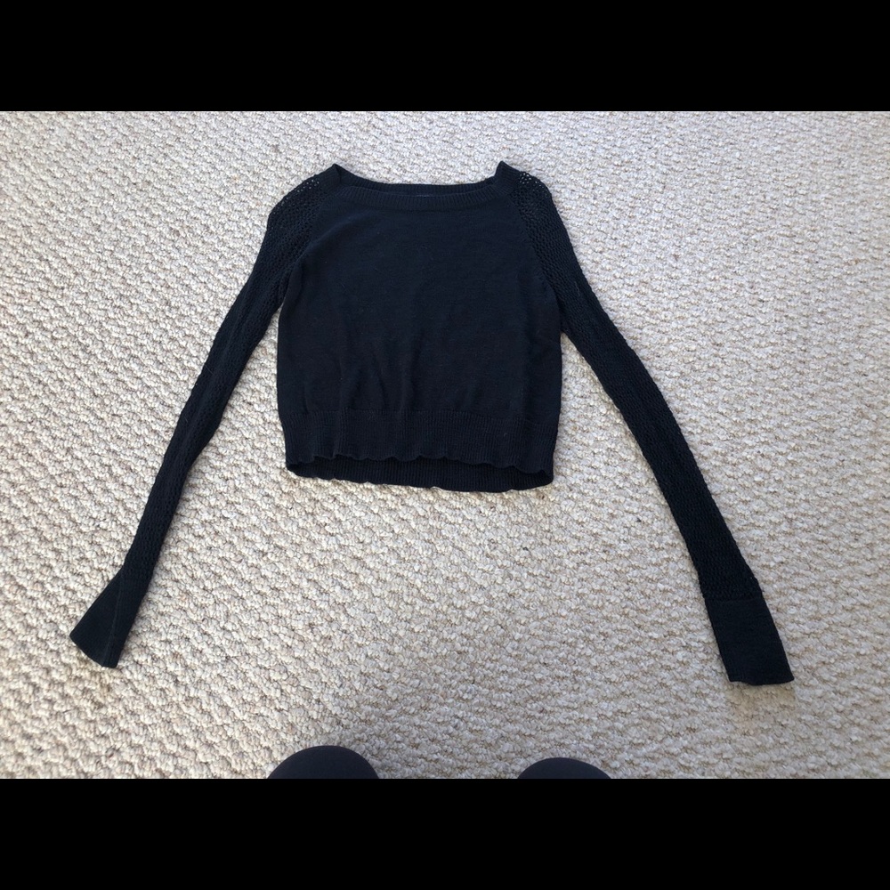 Black sweater